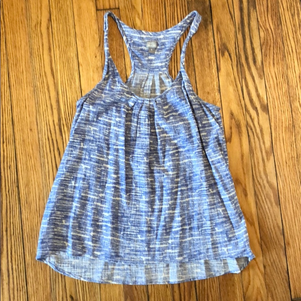 Blue Converse tank